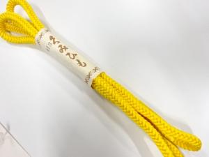 未使用品　正絹　手組帯締め